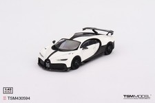TSM MODEL TSM430594D 1/43 Bugatti Chiron Pur Sport White Resin Model Car