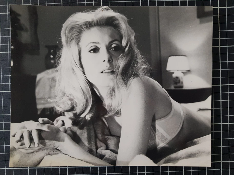 4 Grandes Photos Anciennes CATHERINE DENEUVE - Photo 1/4