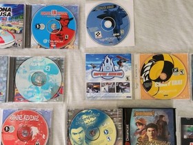 Sega Dreamcast Video Game Console Lot, Sonic Adventure, Dynamite Cop, Crazy Taxi