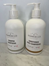 2 Bottles Woodbury & Co. SHAMPOO & CONDITIONER Set 16.9oz Brown Sugar & Fig