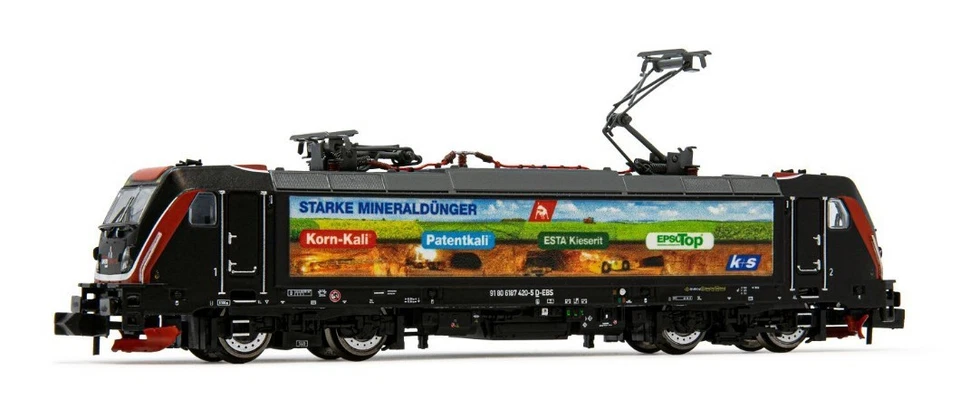 Arnold HN2515 N Erfurter Bahnservice E-Lok 91 80 6187 420-5 K+S Ep VI DSS NEU - Bild 1 von 1