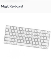 Apple Magic Keyboard, White, MacBook Compatib...