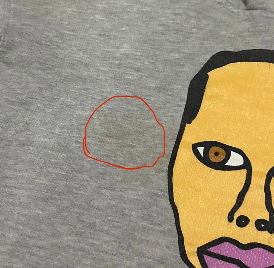 Moletom com capuz Earl Odd Future OFWGKTA tamanho masculino médio etiqueta girafa - Imagem 3 de 4