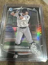2025 Bowman - Chrome Prospects Javier Mogollon #BCP-68 Reptilian Refractor (RC)