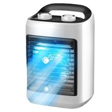 Portable Air Conditioner Fan for Car Use 3 Speed Settings USB Rechargeable Quiet