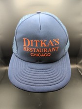 Vintage Chicago Bears Mike Ditka’s Restaurant Snapback Hat NFL Logo Cap