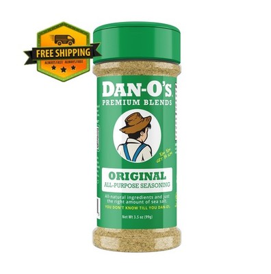 Dan-O's Original Seasoning, Versatile All-Purpose Blend, 3.5 oz Bottle