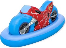 Bestway Marvel Spider-Man Motorcycle Inflatable Ride-On Pool Float