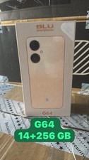 BLU G64 256GB Unlocked G1010WW 6.8" HD 50MP WiFi GPS Bluetooth Black