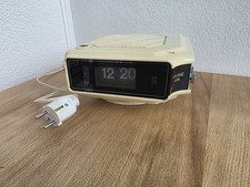Space Age MUSIC AIR Klappzahlen RADIOWECKER Flip-Clock 70e