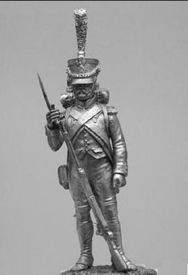  France. infantryman Hand UnPainted Tin Miniature 54mm 1/32 Action Figurines 