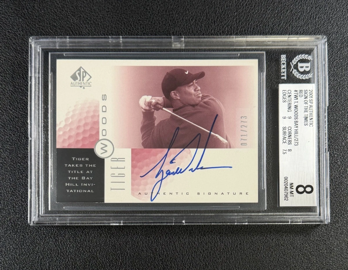 2001 SP Authentic - Tiger Woods #TW for sale | eBay