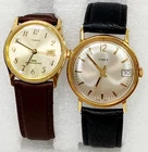 Lot 0f 2 -TIMEX Marlin Mechanical Men's Watches  Working  1 - 1978 1 - UNK