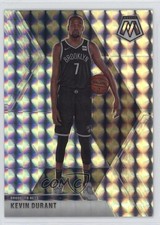 2019-20 Panini Mosaic Silver Mosaic Prizm Kevin Durant #1 14dq