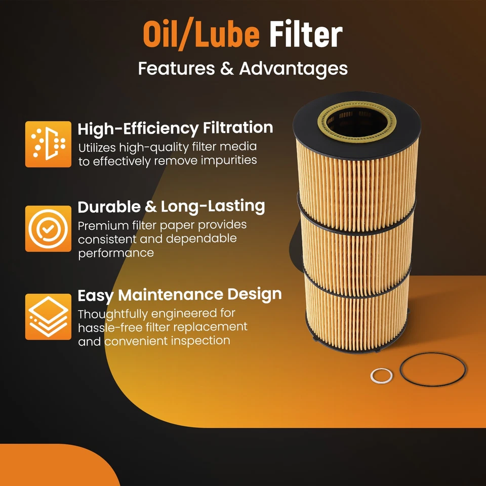 Kit de carcasa de filtro de aceite para Western Star 4700 4800 Series 12,8 L 2012-2020 Foto 4 de 4