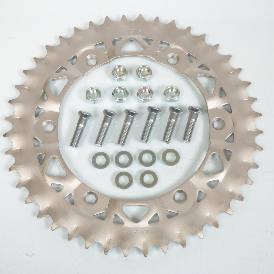 Couronne Sunstar 44 Kawasaki KLX 300 R transmission acier moto enduristes