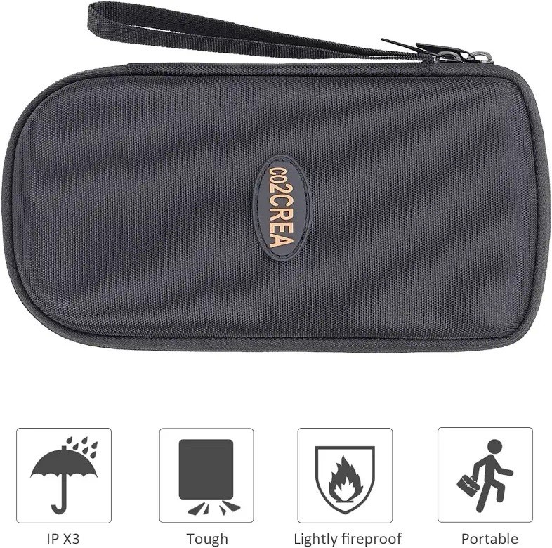 Co2CREA Travel Case for Texas Instruments TI-84 Ti-83 Ti-85 Ti-89 Ti-82 Plus CE