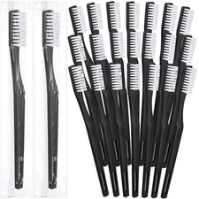 Chengu 200 Pack Individually Wrapped Disposable Toothbrush Bulk Single Use...