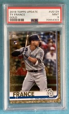 2019 Topps Update Ty France RC #US129 Gold/2019 PSA 9 Mint