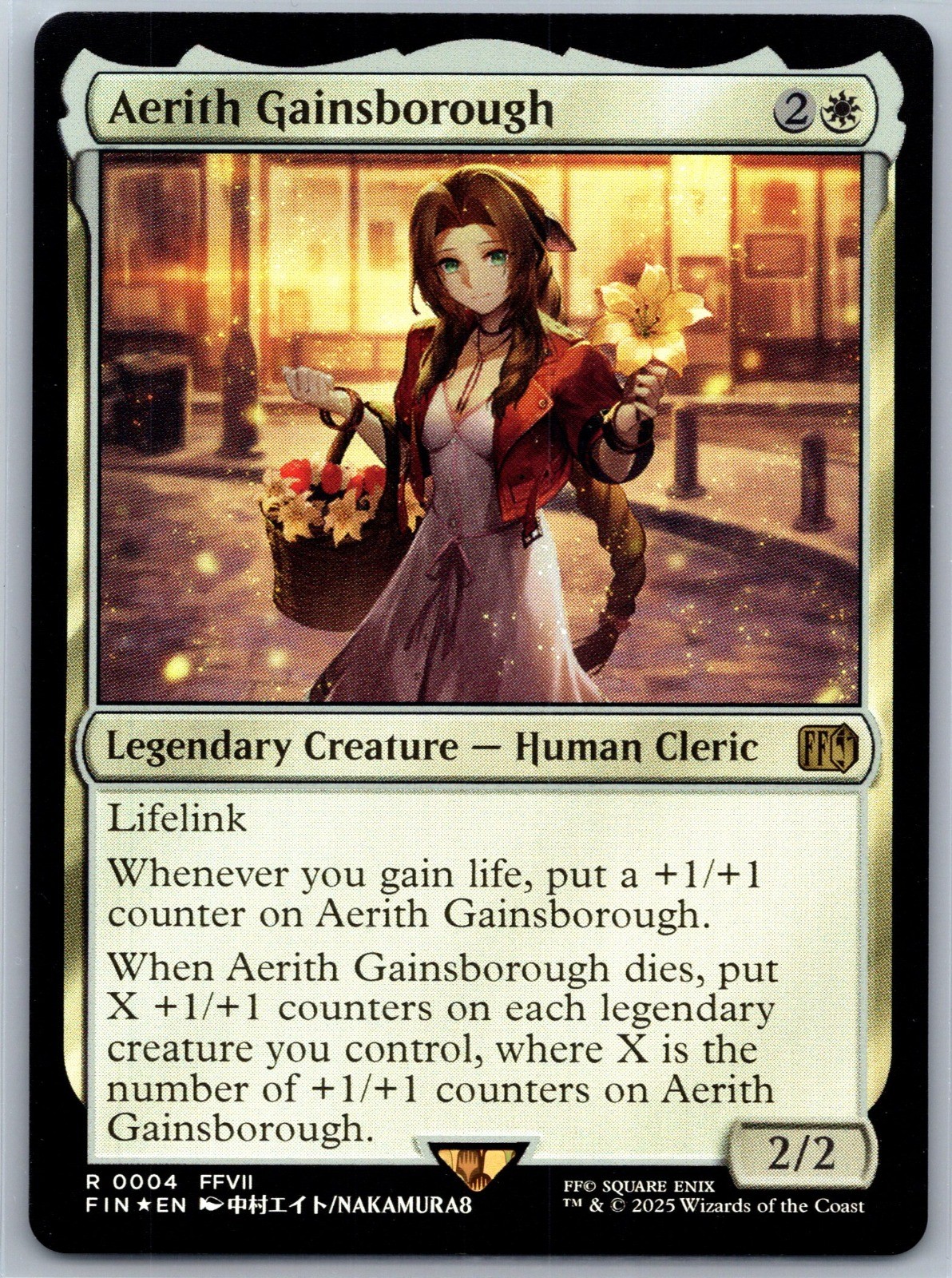 Aerith Gainsborough Foil R FINAL FANTASY 4 NM