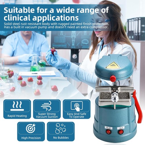 Dental Vacuum Forming Machine Heat Molding Machine Thermoforming Equipment 110V - Picture 9 of 9