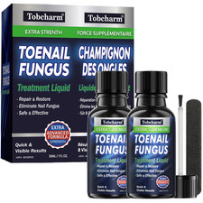 Tobcharm Toenail Fungus Treatment : Nail Fungus Treatment Extra Strength with Te