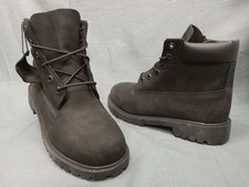 Timberland Boys Premium 6 inch Waterproof Boots Black Size 5.5 DISPLAY MODEL
