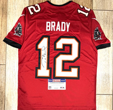 Tom Brady 🐐 Signed ✍️ Tampa Bay Buccaneers On-Field Nike NFL Jersey🎽PSA COA🛡️