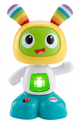 Fisher-Price Bright Beats Dance & Move BeatBo Robot Light Up Kids Toy WORKS R6