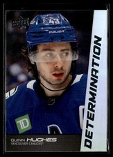 2024-25 Upper Deck OVERTIME Hockey Quinn Hughes Vancouver Canucks #DT-24