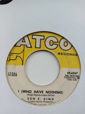Ben E. King - I (Who Have Nothing) / The Beginning Of Time, 7'', (Vinyl)