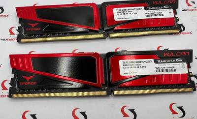 TeamGroup T-Force Vulcan Z 16GB (8GBx2) DDR4 RAM Gaming 3000MHz