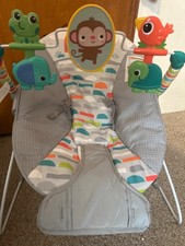 Bright Starts 60135-2-W11 Sundial Baby Bouncer - Red
