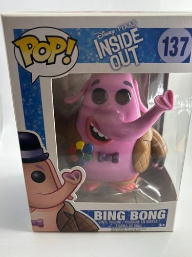 Funko Pop! Vinyl Pixar Inside Out Bing Bong #137 NIB New In Box