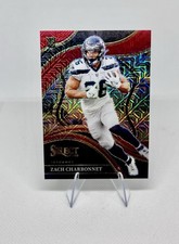 2023 Panini Select - Club Level Zach Charbonnet #202 Red Prizm /49 (RC)