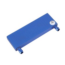 40*120mm Blue Aluminum Alloy Water Cooling Block For Computer CPU Industrial LW