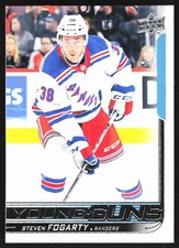 2018-19 Upper Deck Young Guns Steven Fogarty Rookie New York Rangers #478