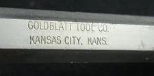 Vintage Goldblatt Tool Co. Pin Punch 8" Machinist Tool