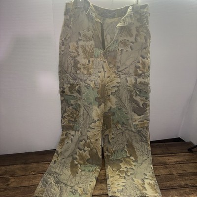 Vintage Advantage Pants Mens small  Long Camo Cargo Hunting Outdoor USA 90s