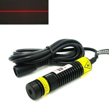 Red 650nm 200mW Focusable Line Laser Diode Module Locator 16x68mm 5V