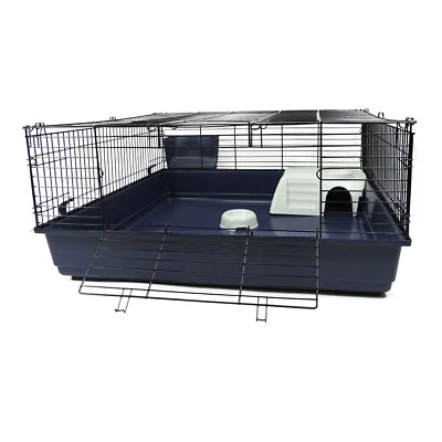 Rabbit Guinea Pig Large Indoor Square Cage 100 x 100cm Massive Little Friends