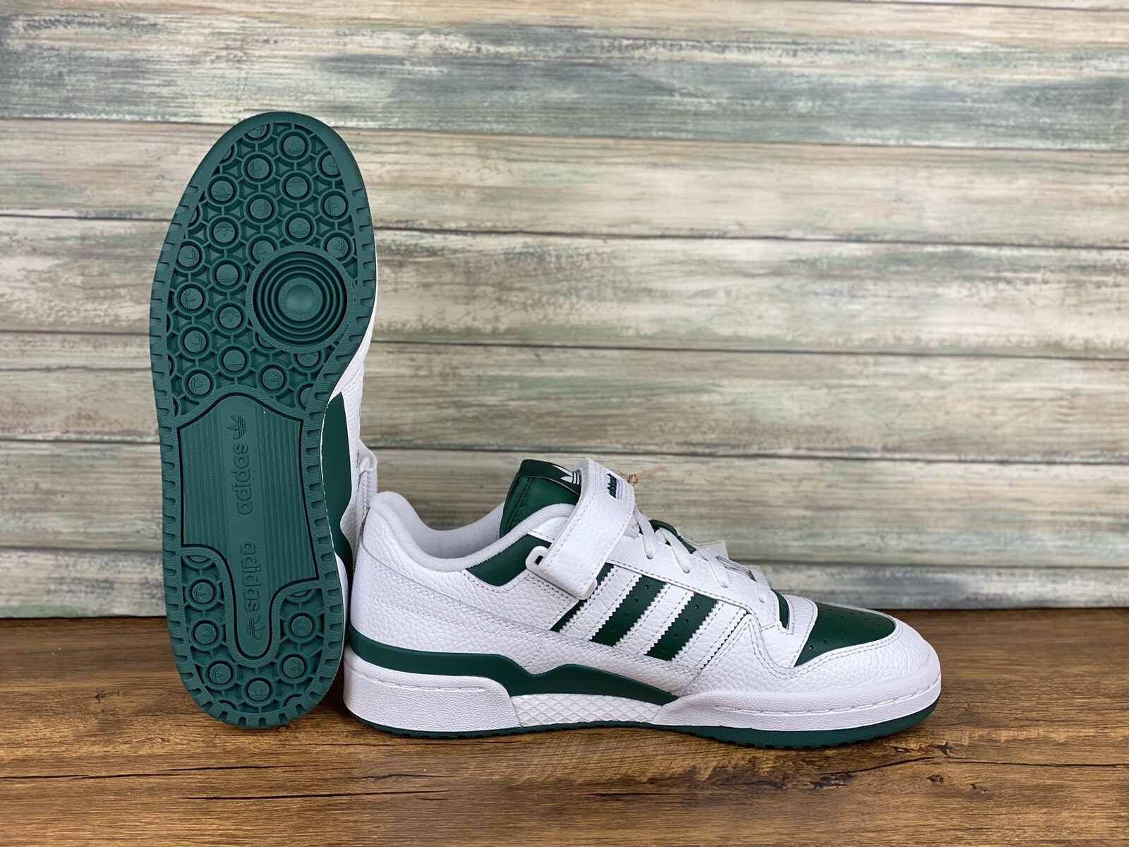 Adidas Forum Low GY8556 weiß Grün Herren Unisex Sneaker Neu Gr. wählbar Ansicht 7