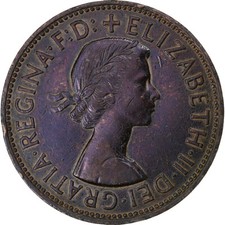 [#1220261] Groot Bretagne, Elizabeth II, Penny, 1966, Bronzen, FR, KM:897