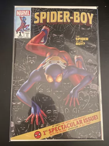 Spider-Boy #1 Exclusive Jonathan Comics Jung-Geun Yoon Variant ASM 100 Homage