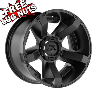 17 inch 17x9 XD XD811 ROCKSTAR II BLACK wheel rim 5x5 5x127 -12