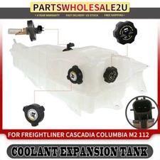 Heavy Duty Engnie Coolant Reservoir Tank for Freightliner Cascadia Columbia