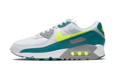 Nike Air Max 90 III Spruce Hot Lime Green White CZ2908-100 sz 5 Men \u003d 6.5  Women | eBay