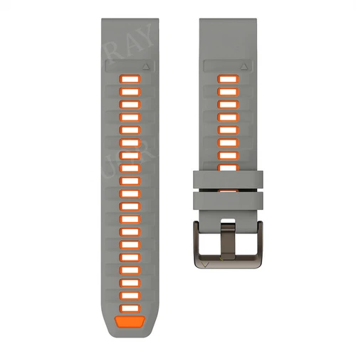 Quick Fit Strap For Garmin Fenix 8 E 7 7X 6 6S 6X 5X 5Plus 3 Silicone Watch Band - Picture 60 of 71