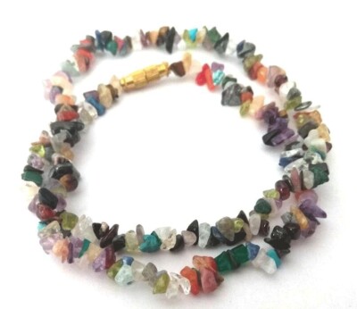 Natürlicher Mix Multicolor Glatt Ungeschliffen Form Edelstein Perlen Unisex H...