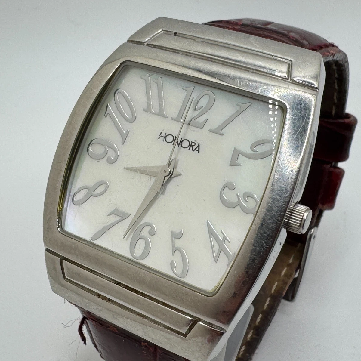 HW114 Woven Freshwater Peal Expanding Quartz Wrist Watch Bracelet. Honora Coll Honora Set of 3 Cultured Pearl Stretch Bracelet s - QVC.com main image 2